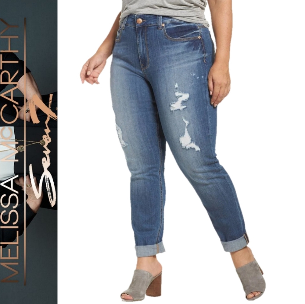 Melissa McCarthy Women's Seven7 Blue Jeans